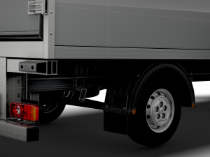 Citroen Jumper Box HQInterior 4300WB 2023 3D Model