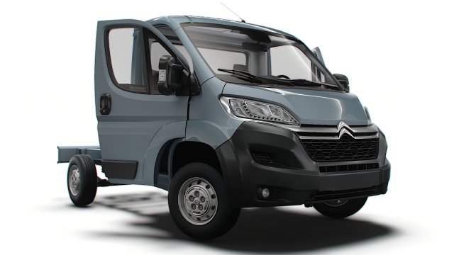 Citroen Jumper Chassis HQInterior SCab 3000WB 2023 3D-Modell .c4d .max .obj .3ds .fbx .stl .blend 