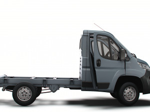 Citroen Jumper Chassis HQInterior SCab 3000WB 2023 3D-Modell