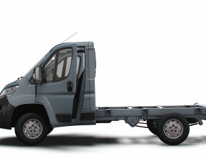 Citroen Jumper Chassis HQInterior SCab 3000WB 2023 3D-Modell