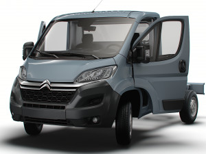 Citroen Jumper Chassis HQInterior SCab 3000WB 2023 3D-Modell