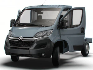 Citroen Jumper Chassis HQInterior SCab 3000WB 2023 3D Model