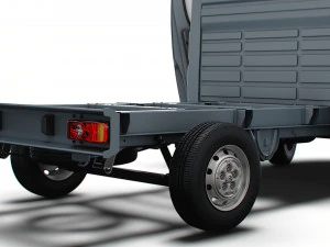 Citroen Jumper Chassis HQInterior SCab 3000WB 2023 3D Model