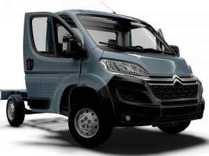 Citroen Jumper Chassis HQInterior SCab 3000WB 2023 3D-Modell