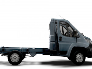 Citroen Jumper Chassis HQInterior SCab 3000WB 2023 3D-Modell