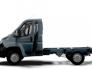 Citroen Jumper Chassis HQInterior SCab 3000WB 2023 3D-Modell