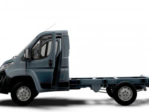 Citroen Jumper Chassis HQInterior SCab 3000WB 2023 3D Model