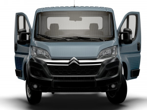 Citroen Jumper Chassis HQInterior SCab 3000WB 2023 3D-Modell