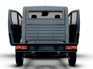 Citroen Jumper Chassis HQInterior SCab 3000WB 2023 3D Model