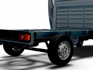 Citroen Jumper Chassis HQInterior SCab 3000WB 2023 3D-Modell