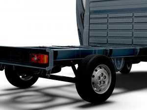 Citroen Jumper Chassis HQInterior SCab 3000WB 2023 3D Model