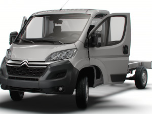 Citroen Jumper Chassis HQInterior SCab 3800WB 2023 3D मॉडल
