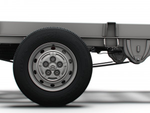 Citroen Jumper Chassis HQInterior SCab 3800WB 2023 3D मॉडल