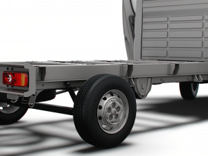 Citroen Jumper Chassis HQInterior SCab 3800WB 2023 3D मॉडल