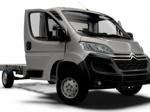 Citroen Jumper Chassis HQInterior SCab 3800WB 2023 3D मॉडल