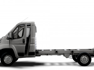 Citroen Jumper Chassis HQInterior SCab 3800WB 2023 3D मॉडल