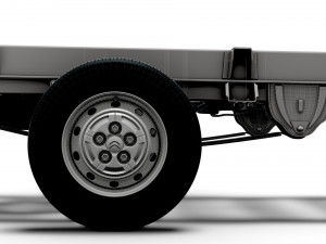 Citroen Jumper Chassis HQInterior SCab 3800WB 2023 3D मॉडल