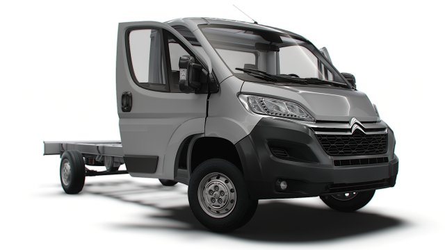 Citroen Jumper Chassis HQInterior SCab 4035WBXL 2023 3D 模型 .c4d .max .obj .3ds .fbx .stl .blend 
