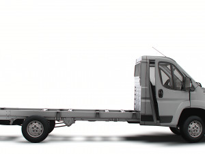 Citroen Jumper Chassis HQInterior SCab 4035WBXL 2023 3D 模型