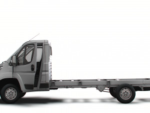 Citroen Jumper Chassis HQInterior SCab 4035WBXL 2023 3D 模型