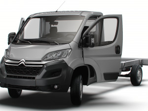 Citroen Jumper Chassis HQInterior SCab 4035WBXL 2023 3D 模型