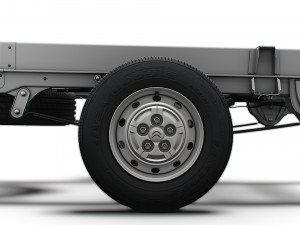 Citroen Jumper Chassis HQInterior SCab 4035WBXL 2023 3D 模型