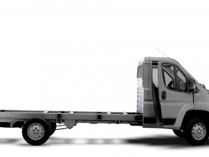 Citroen Jumper Chassis HQInterior SCab 4035WBXL 2023 3D 模型
