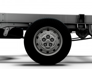 Citroen Jumper Chassis HQInterior SCab 4035WBXL 2023 3D 模型