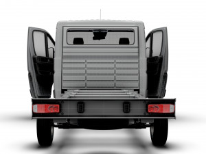 Citroen Jumper Chassis HQInterior SCab 4035WBXL 2023 3D 模型