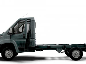 Citroen Jumper Chassis Truck SCab 3450WB HQInterior 2023 3D Model