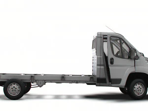 Citroen Jumper Chassis Truck SCab 4035WB HQInterior 2023 3D Model