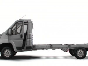 Citroen Jumper Chassis Truck SCab 4035WB HQInterior 2023 3Dモデル