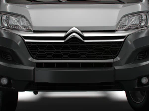 Citroen Jumper Chassis Truck SCab 4035WB HQInterior 2023 3D Model