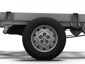 Citroen Jumper Chassis Truck SCab 4035WB HQInterior 2023 3D Model