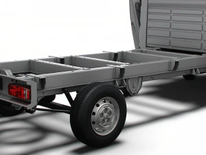 Citroen Jumper Chassis Truck SCab 4035WB HQInterior 2023 3D Model