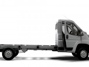 Citroen Jumper Chassis Truck SCab 4035WB HQInterior 2023 3Dモデル