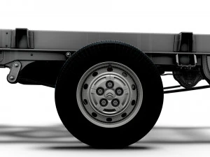 Citroen Jumper Chassis Truck SCab 4035WB HQInterior 2023 3D Model