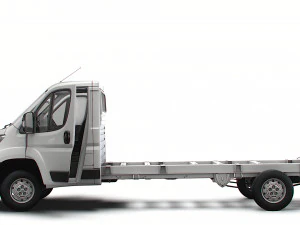 Citroen Jumper Chassis Truck SCab 4300WB HQInterior 2023 3D Model