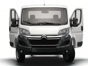 Citroen Jumper Chassis Truck SCab 4300WB HQInterior 2023 3D Model