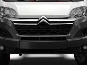 Citroen Jumper Chassis Truck SCab 4300WB HQInterior 2023 3D Model