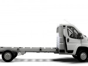 Citroen Jumper Chassis Truck SCab 4300WB HQInterior 2023 3D Model