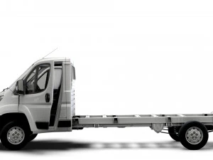 Citroen Jumper Chassis Truck SCab 4300WB HQInterior 2023 3D Model
