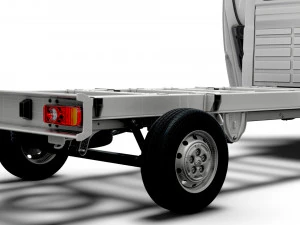 Citroen Jumper Chassis Truck SCab 4300WB HQInterior 2023 3D Model