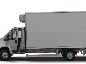 Citroen Jumper Refrigerator HQInterior 4300WB 2023 3D Model