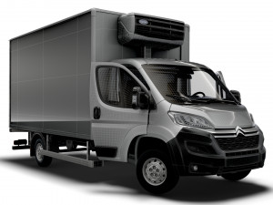 Citroen Jumper Refrigerator HQInterior 4300WB 2023 3D Model