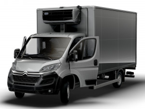 Citroen Jumper Refrigerator HQInterior 4300WB 2023 3D Model