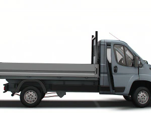 Citroen Jumper SingleCab Tipper HQInterior 2023 3D Model
