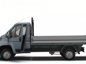 Citroen Jumper SingleCab Tipper HQInterior 2023 Model 3D