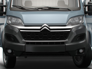 Citroen Jumper SingleCab Tipper HQInterior 2023 Model 3D