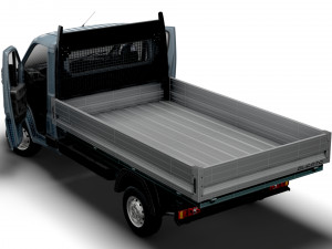 Citroen Jumper SingleCab Tipper HQInterior 2023 Model 3D